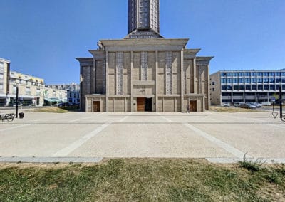 Eglise Saint-Joseph Le Havre vue de face