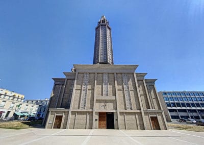 Eglise Saint-Joseph Le Havre vue de face