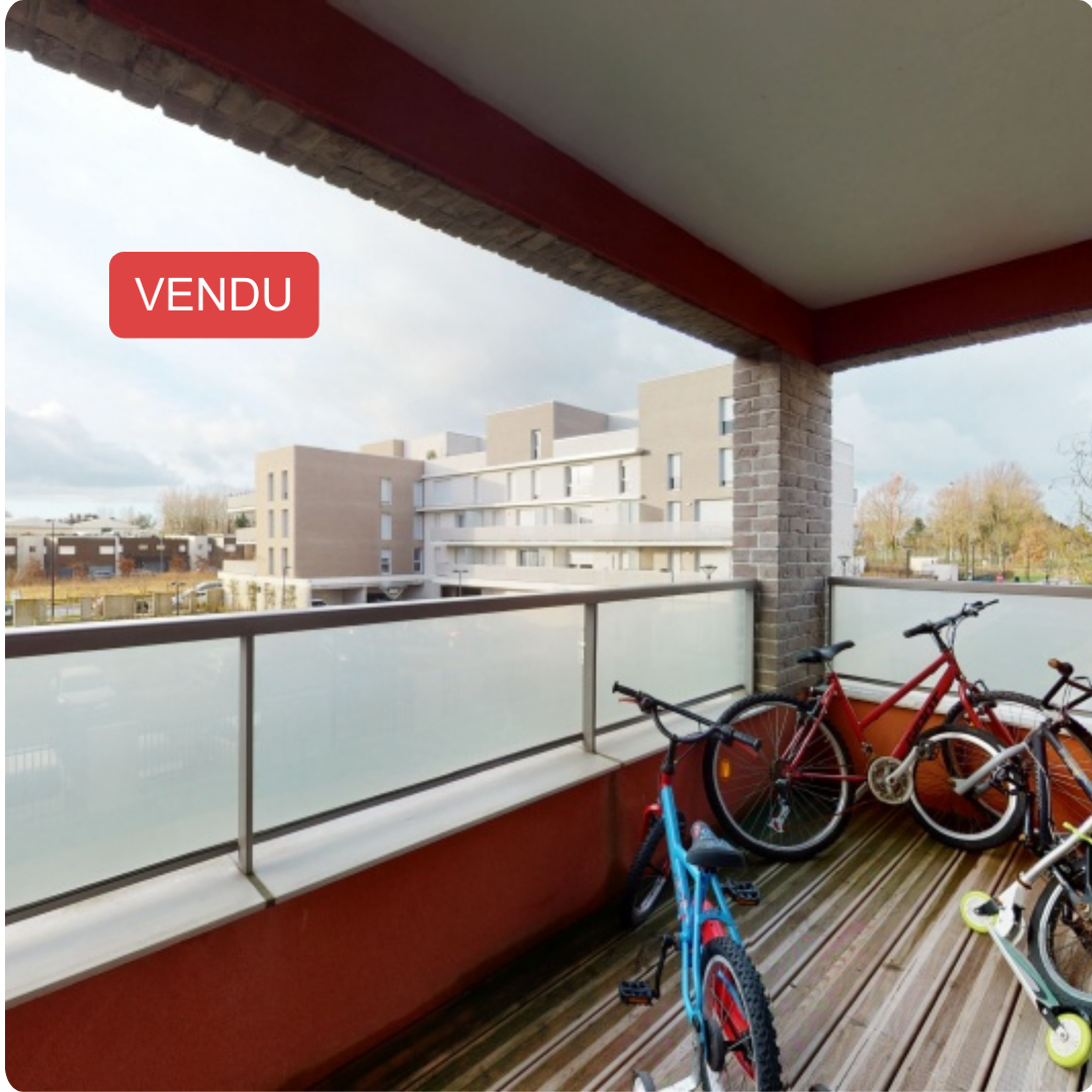 Appartement T3 de 60 m² à vendre dans le quartier calme du Grand Hameau (76620)