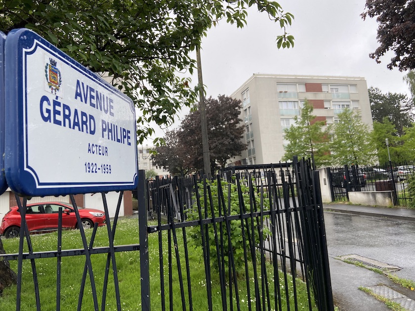 Panneau Avenue Gerard Phillipe Le Havre Panneau Avenue Général Archinard Le Havre