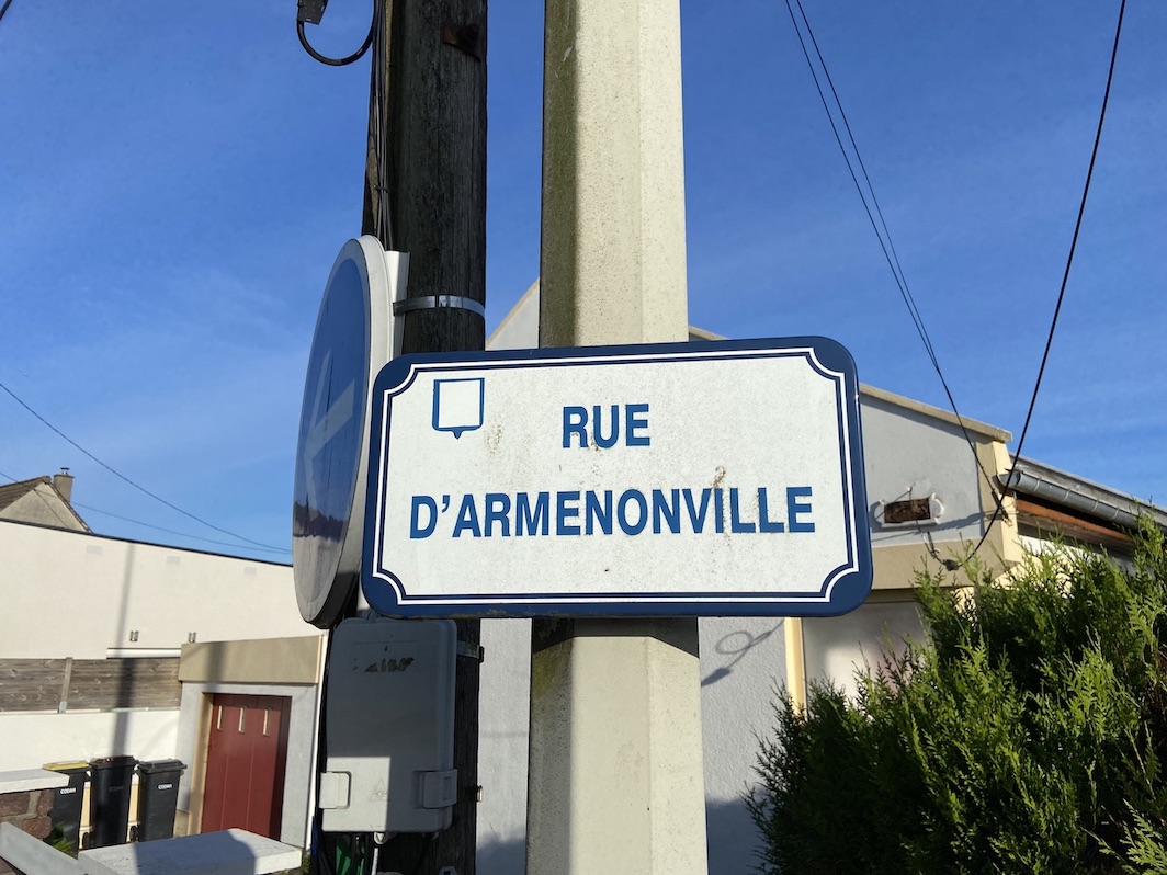 IMG_0199 Panneau Rue d'Armenonville Le Havre