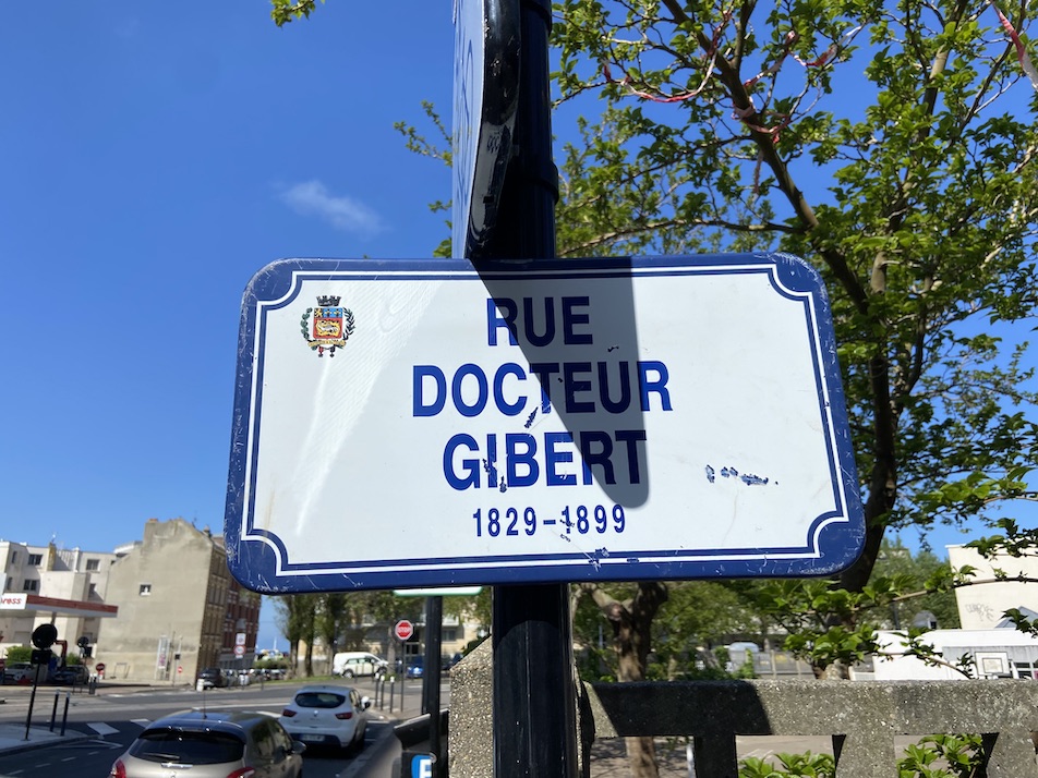 Rue Docteur Gibert Panneau Docteur Gibert Le Havre