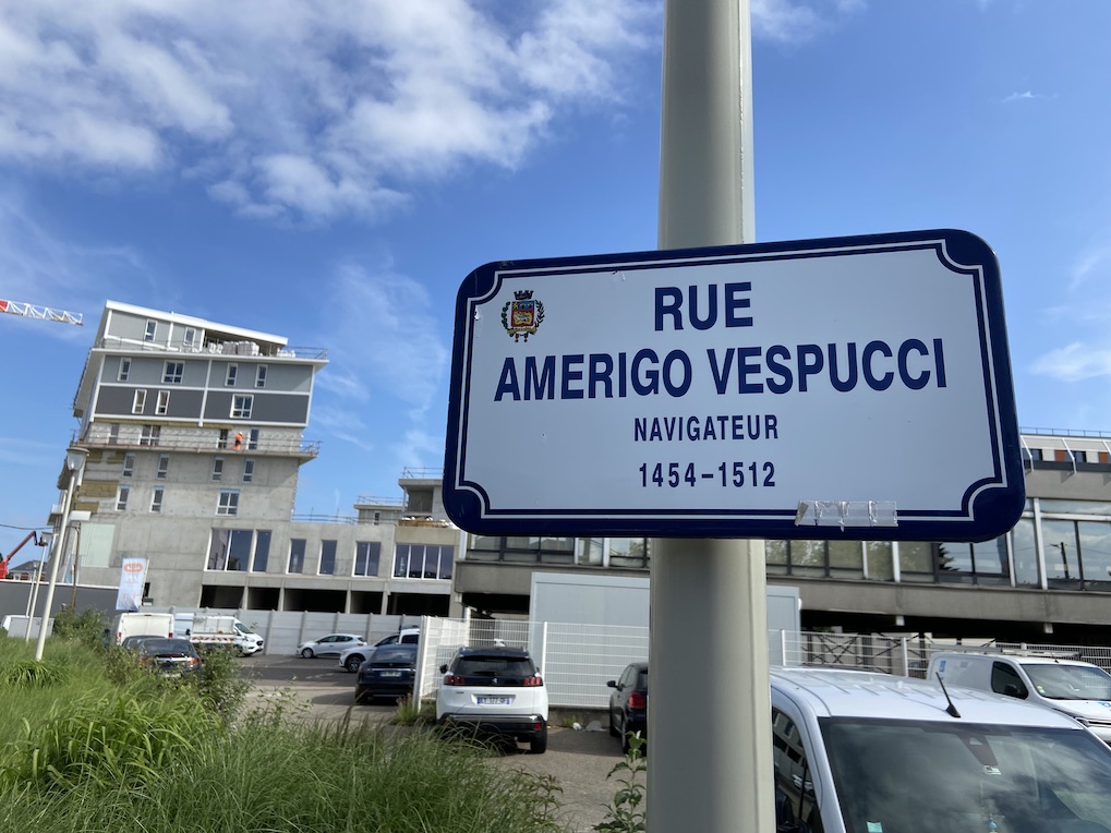 Panneau Rue Amerigo Vespucci Le Havre | Panneau Avenue Général Archinard Le Havre