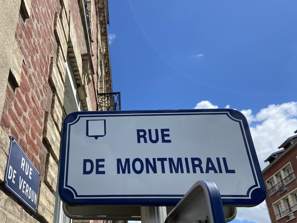 rue de montmirail Panneau Rue Montmirail Le Havre