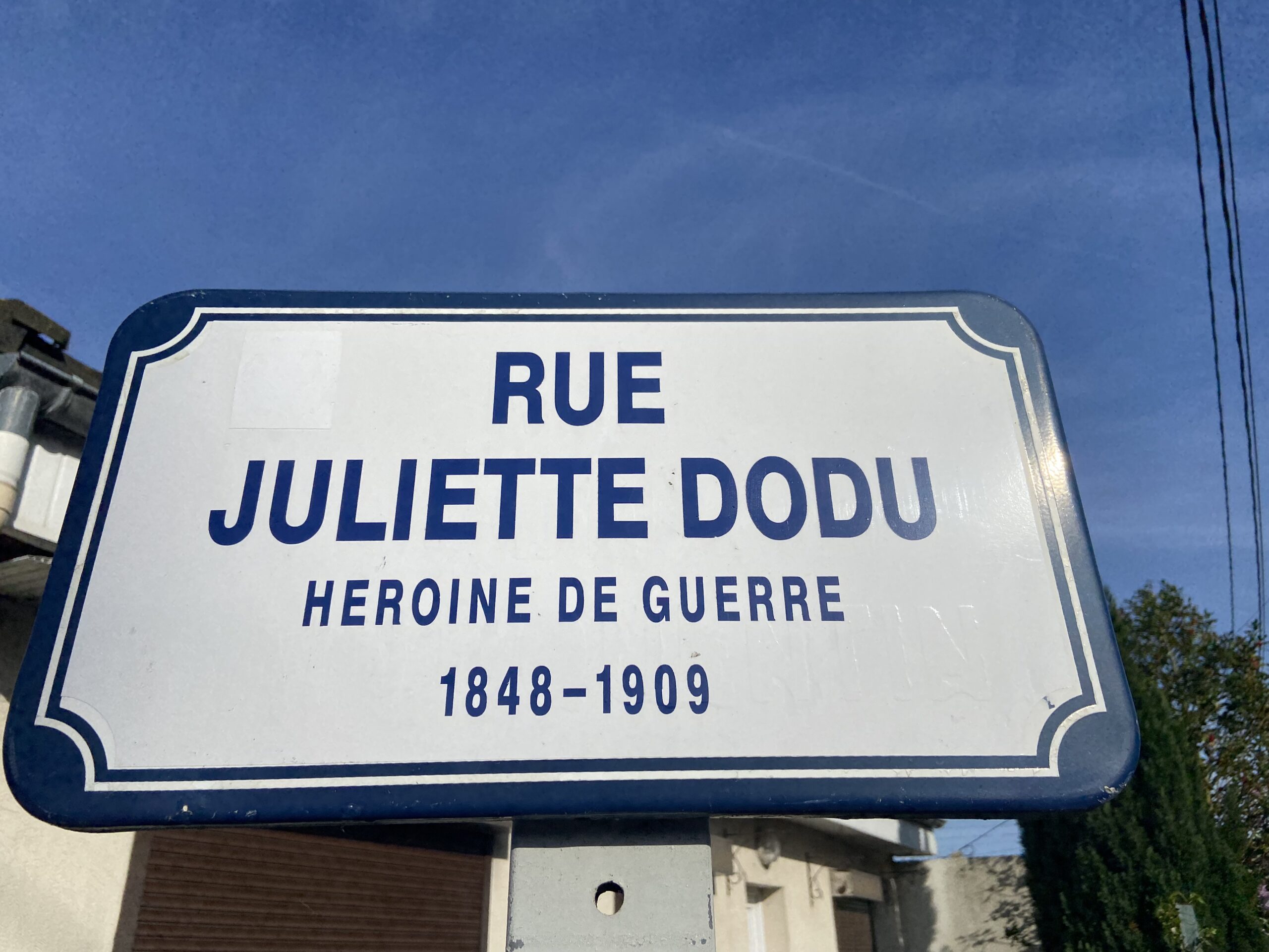 rue juliette dodu Panneau Rue Juliette Dodu Le Havre