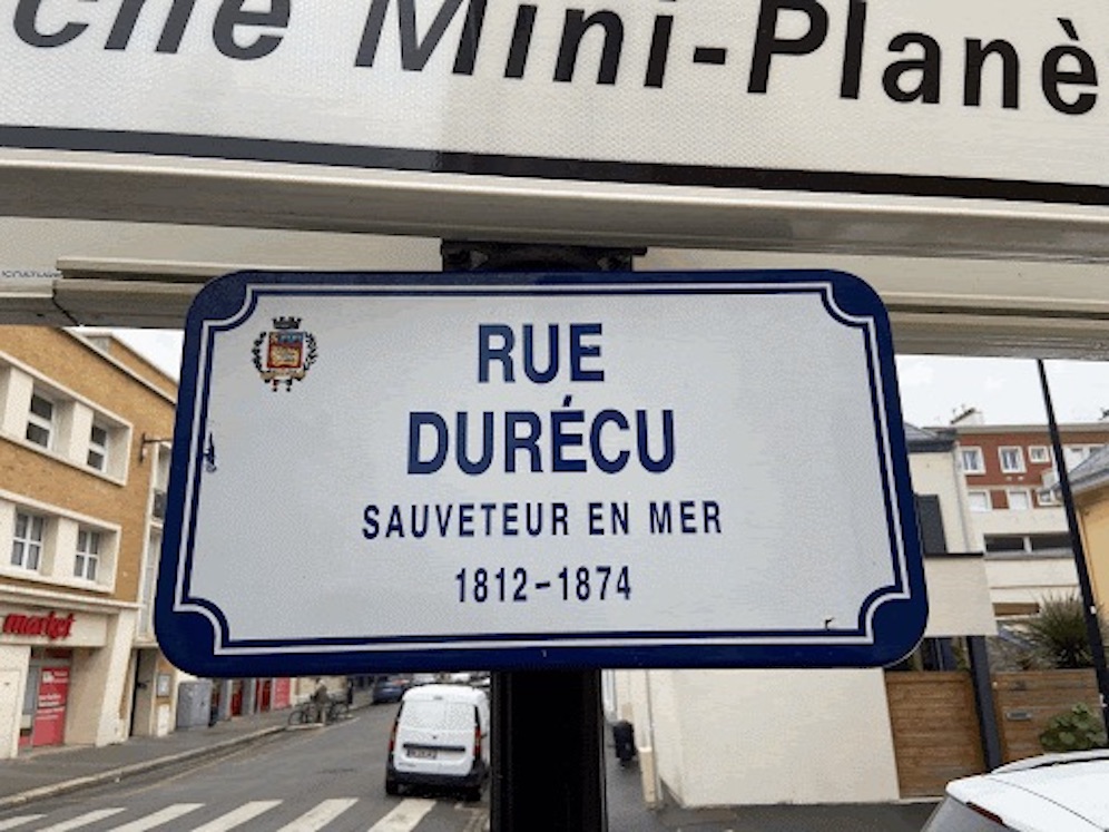 unnamed Panneau Rue Durécu Le Havre