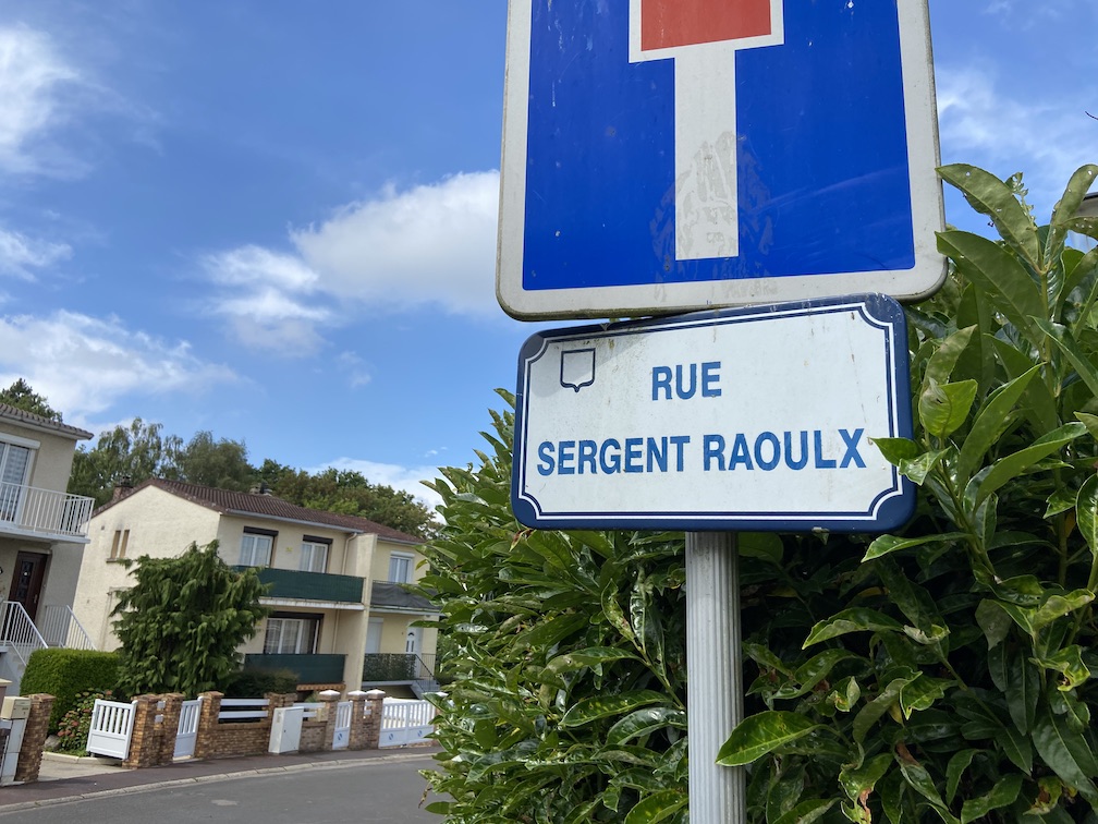Panneau Rue Sergent Raoulx Le Havre | Panneau Avenue Général Archinard Le Havre