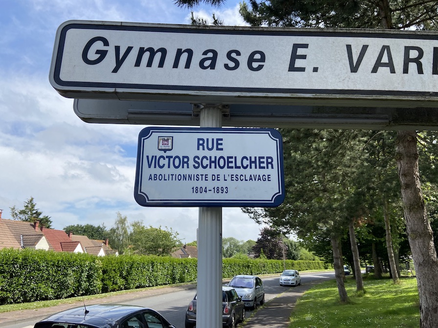 Panneau Rue Victor Schoelcher Le Havre | Panneau Avenue Général Archinard Le Havre