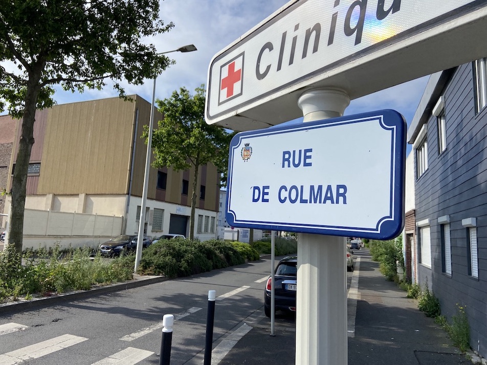 Panneau Boulevard Clémenceau Le Havre