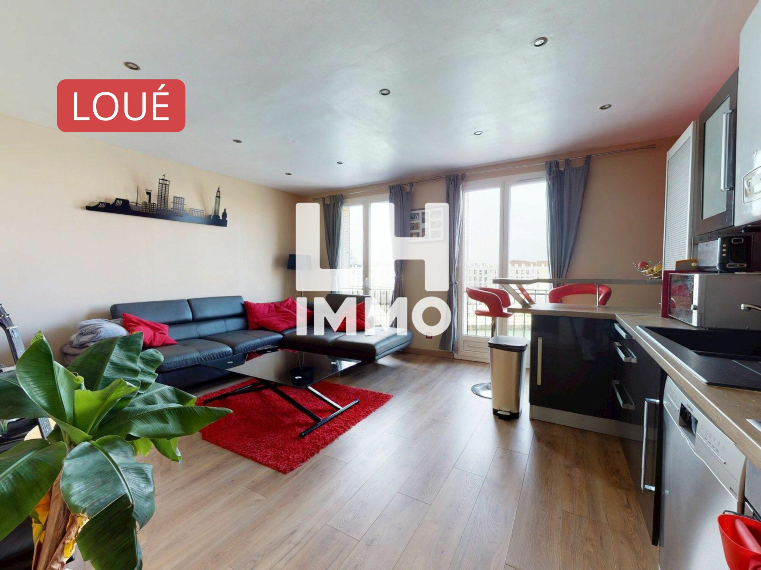 Saint-François – appartement F2 meublé avec vue sur le bassin du Roy