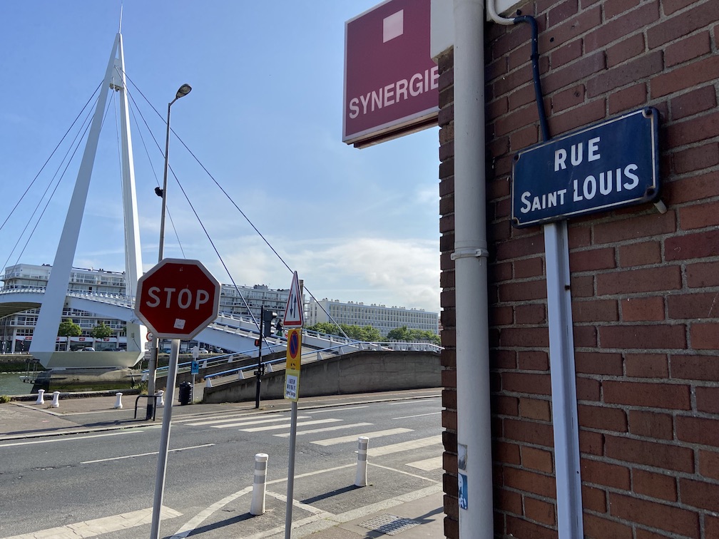 rue saint louis Le Havre panneau rue saint louis Le Havre