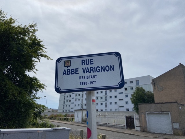 rue abbe varignon Panneau rue abbe varignon Le Havre