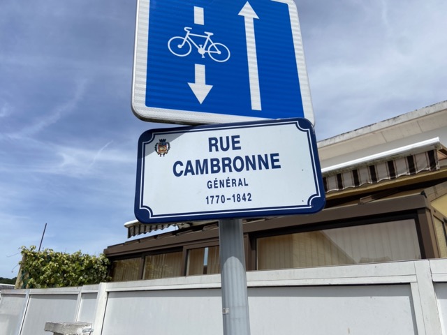 Panneau rue Cambronne Le Havre