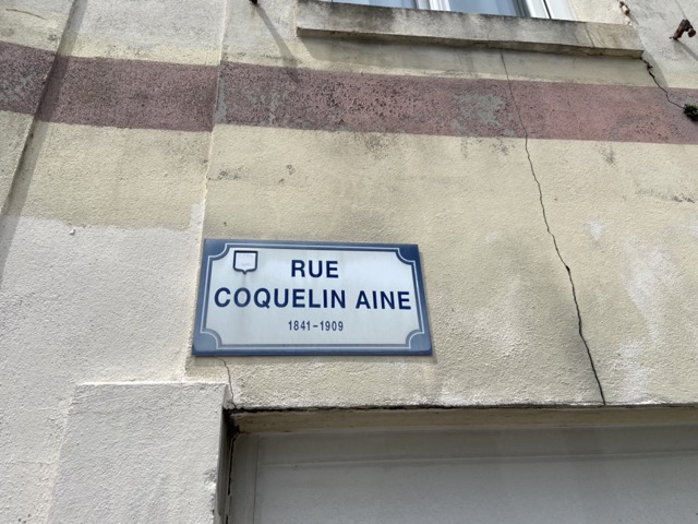 rue Coquelin Ainé Le Havre Panneau rue Coquelin Ainé Le Havre