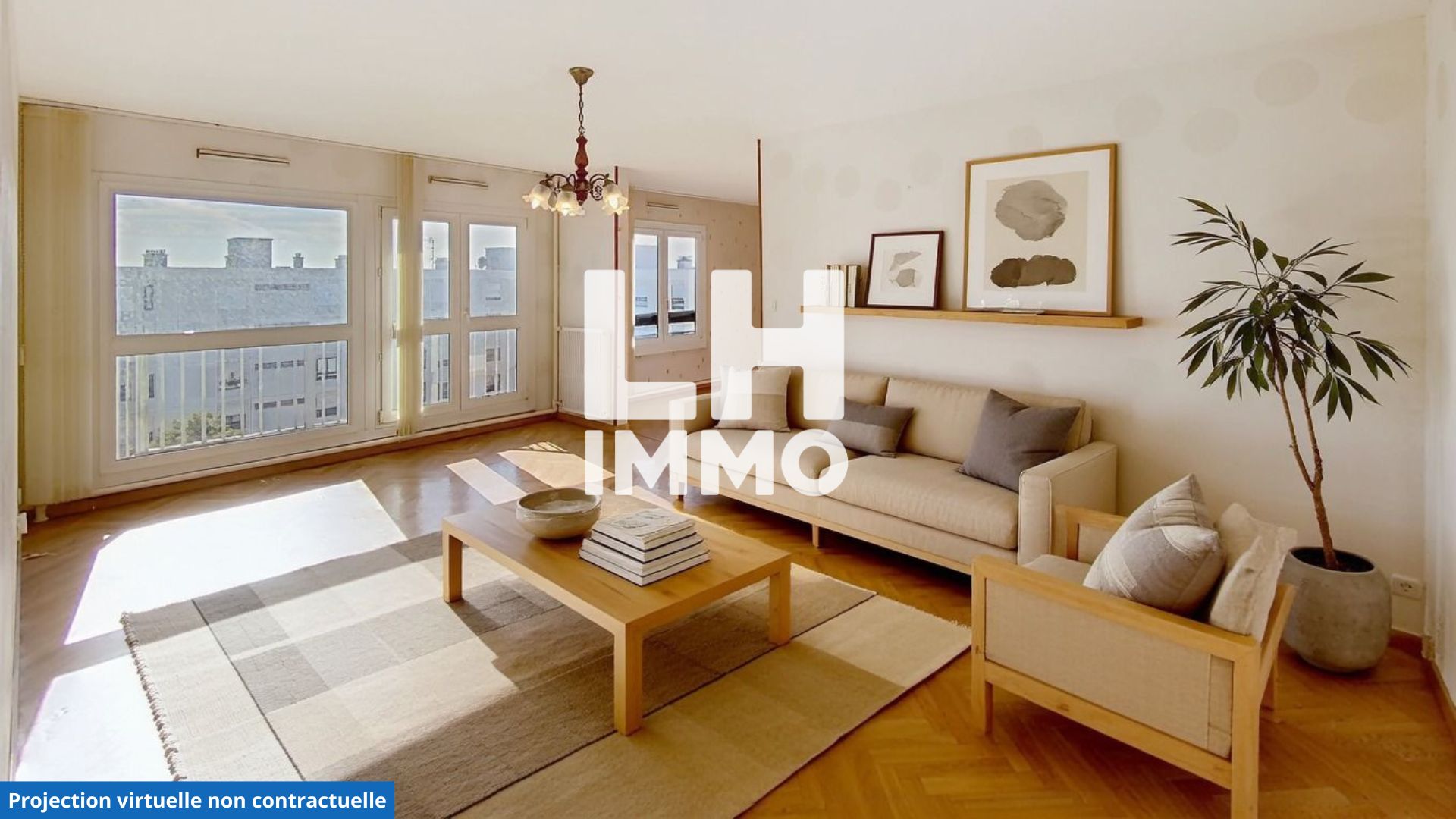 Appartement lumineux avec balcon et parking – Caucriauville