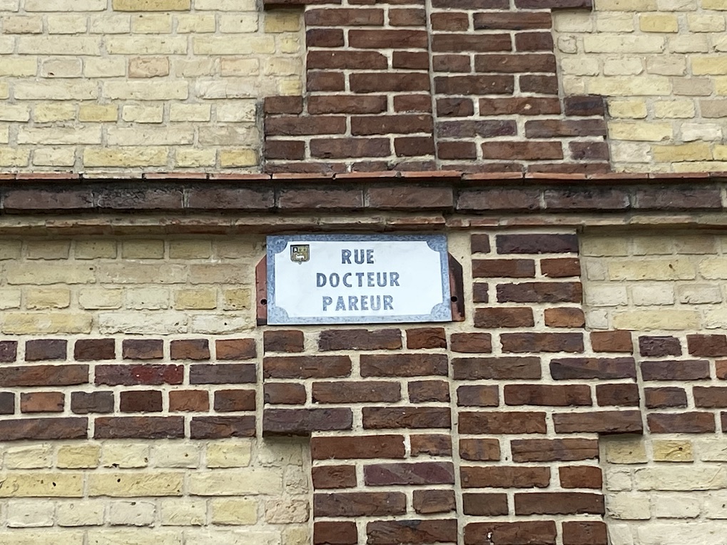 Panneau Docteur Pareur Le Havre