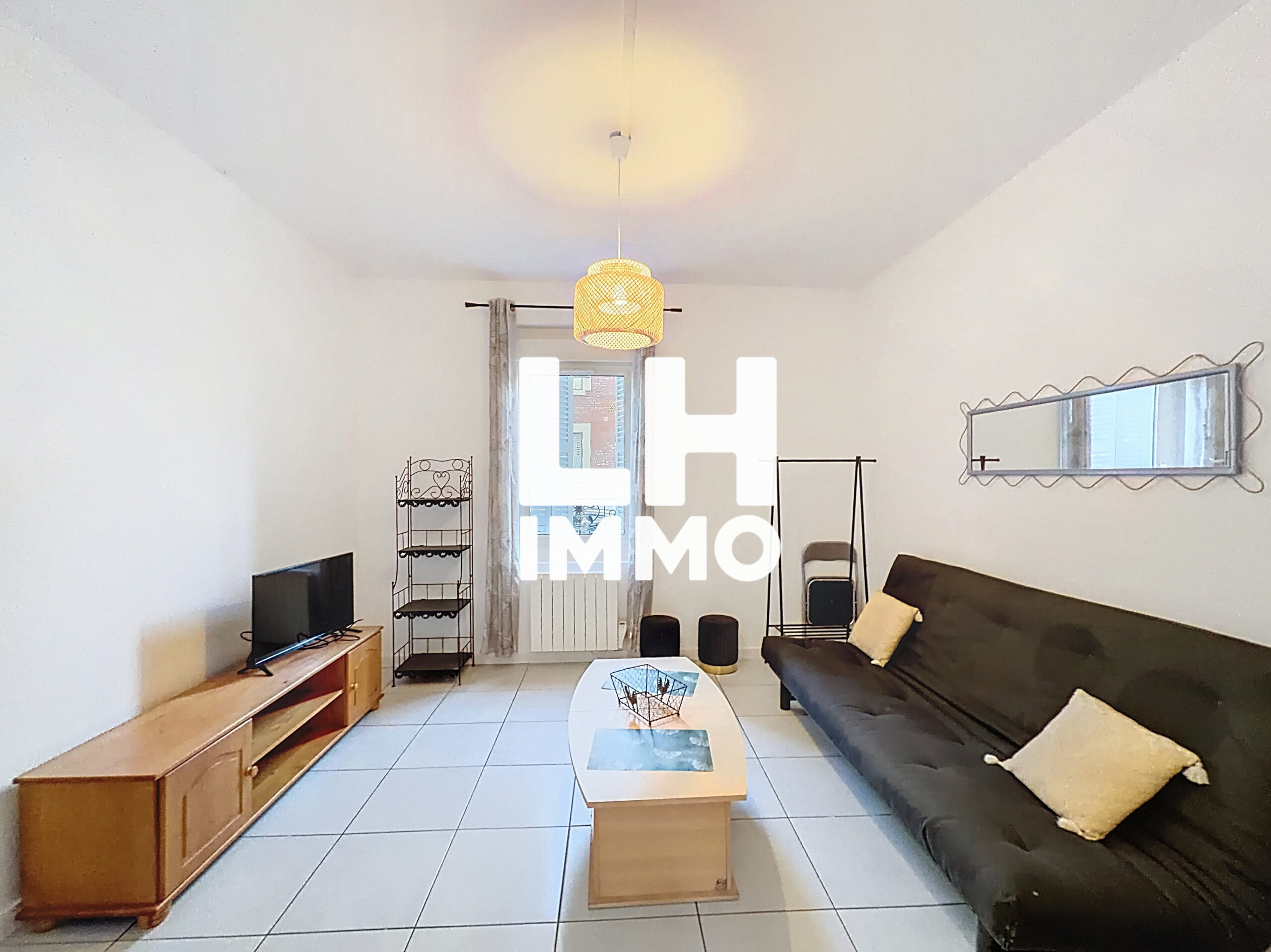 Appartement meublé F1 bis à louer au Havre – rue de Zurich 27m²